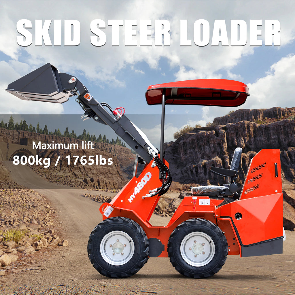 HUAYEE Skid Steer Loader 23-horsepower