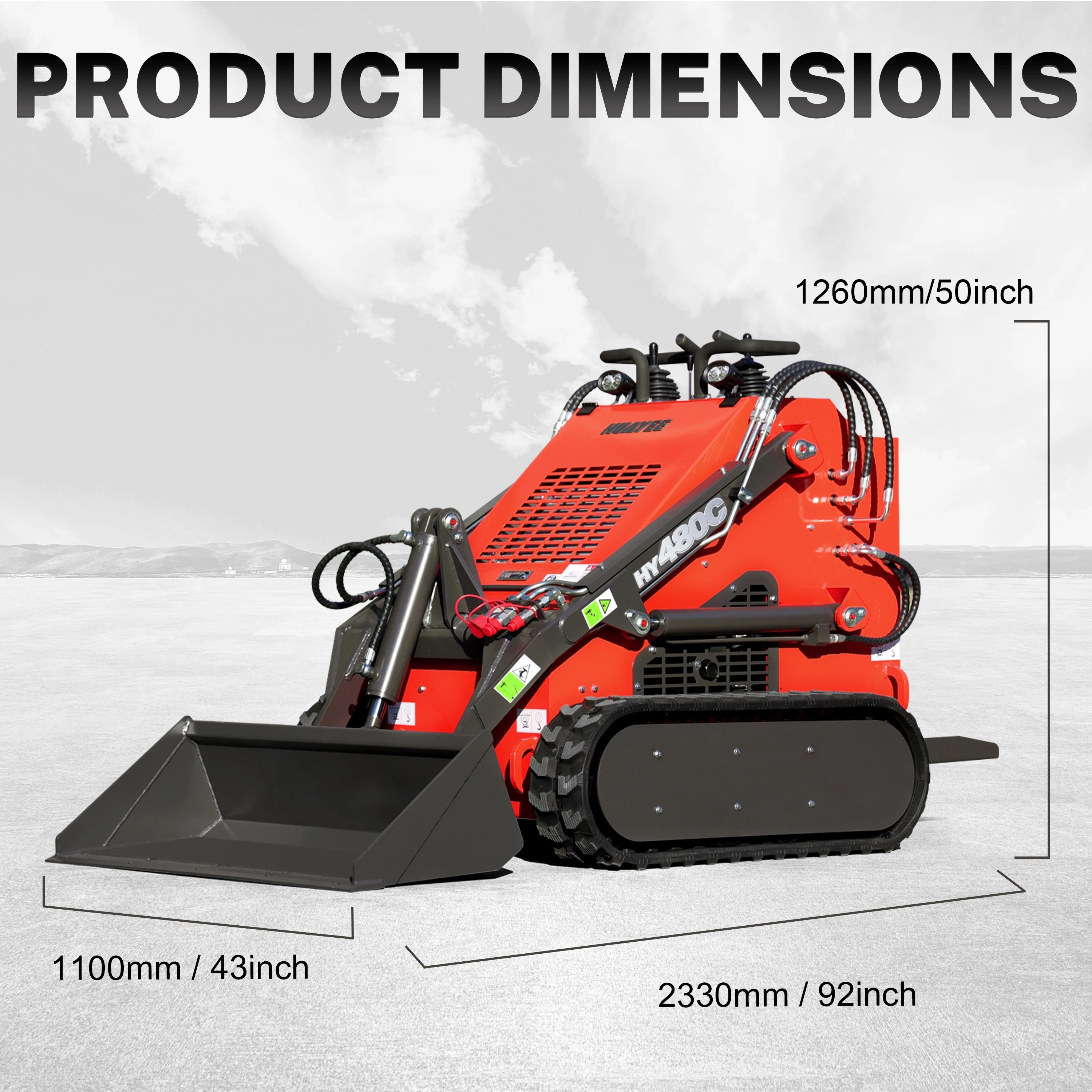 Skid Steer Loader 23 HP Engine