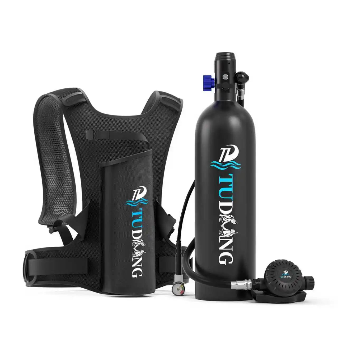 2L Portable Scuba Tank Support Diving Tank for Underwater Works