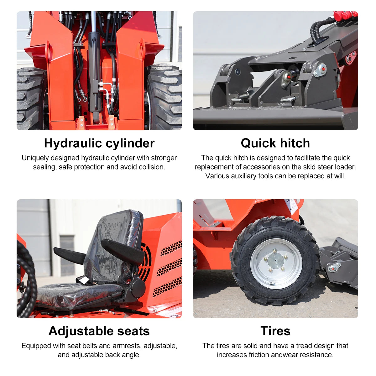 HUAYEE Skid Steer Loader 23-horsepower
