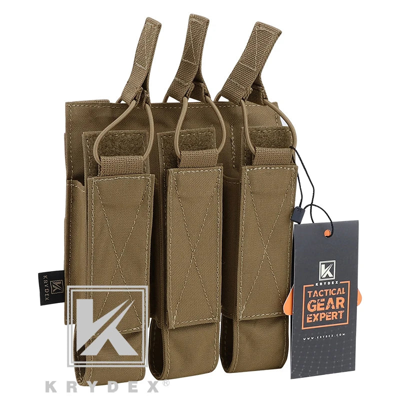 Triple Magazine Pouch Tactical MOLLE Hunting Gear