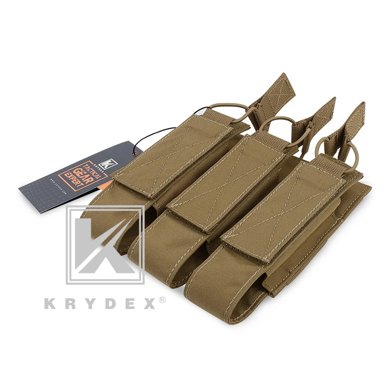 Triple Magazine Pouch Tactical MOLLE Hunting Gear