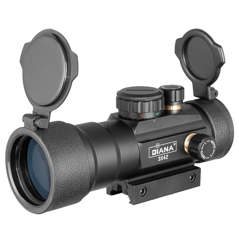 Green Red Dot Sight Tactical Optics Riflescope