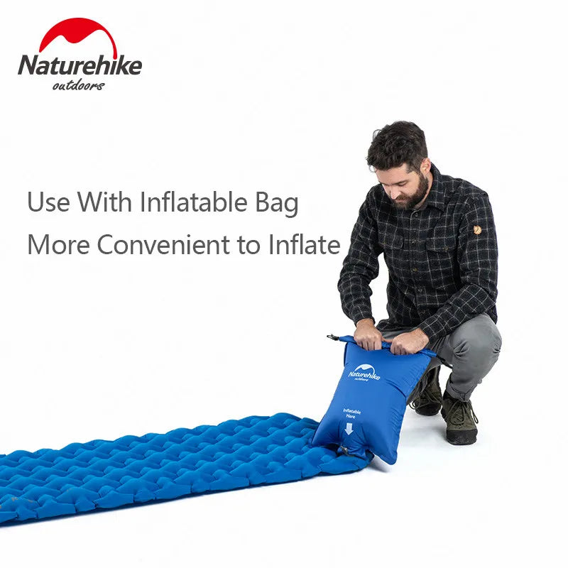 Naturehike Outdoor Camping Mat Ultralight Inflatable Sleeping Pad