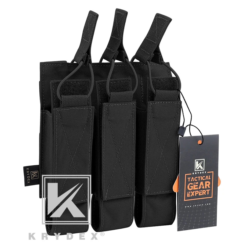 Triple Magazine Pouch Tactical MOLLE Hunting Gear