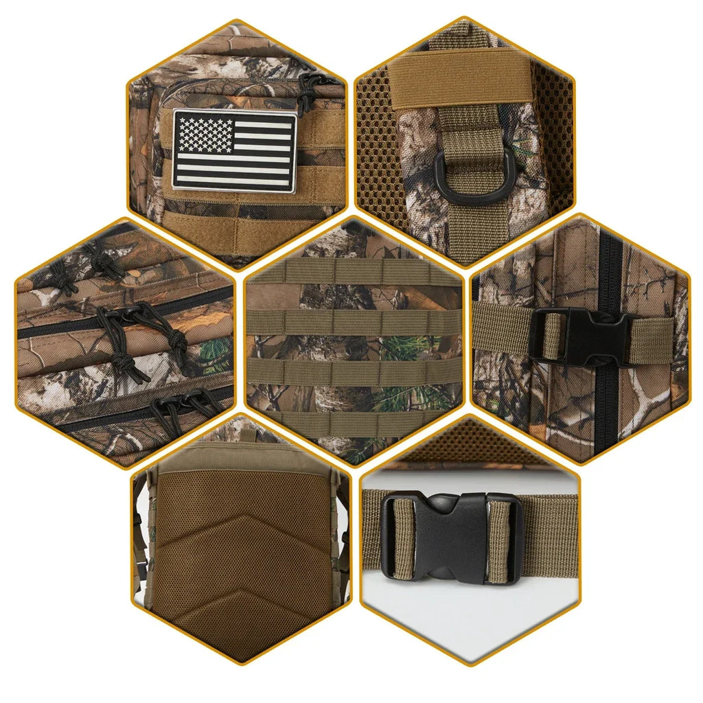 45L Outdoor Tactical Backpack