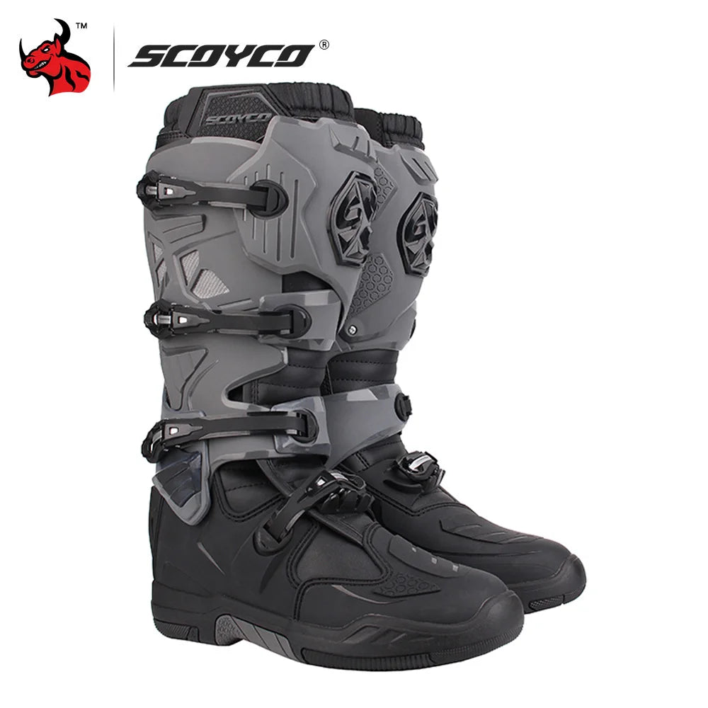 CE Certification Motocross Protective Boots Outdoor