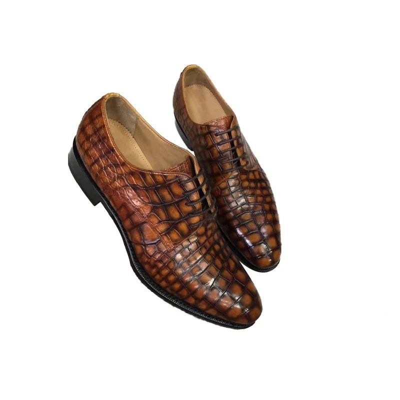 shenzhen dae new male  crocodile shoes business  Men dress s Single  corrosion resistant   men formal
