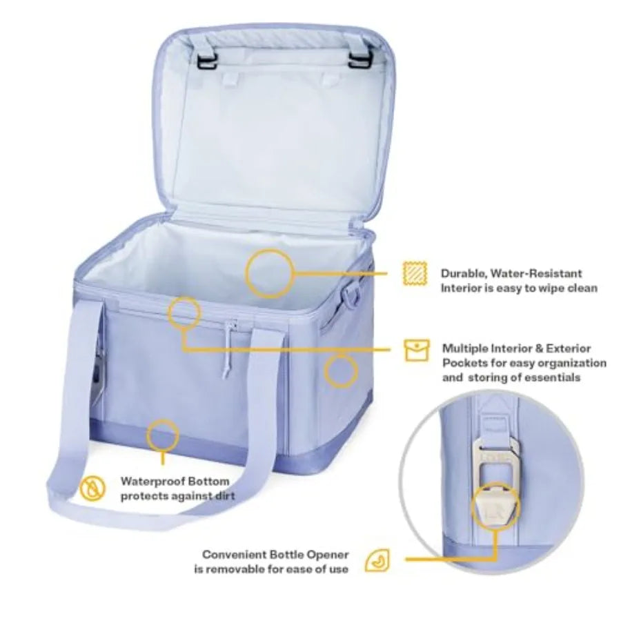 Soft Sided Portable Insulated Cooler