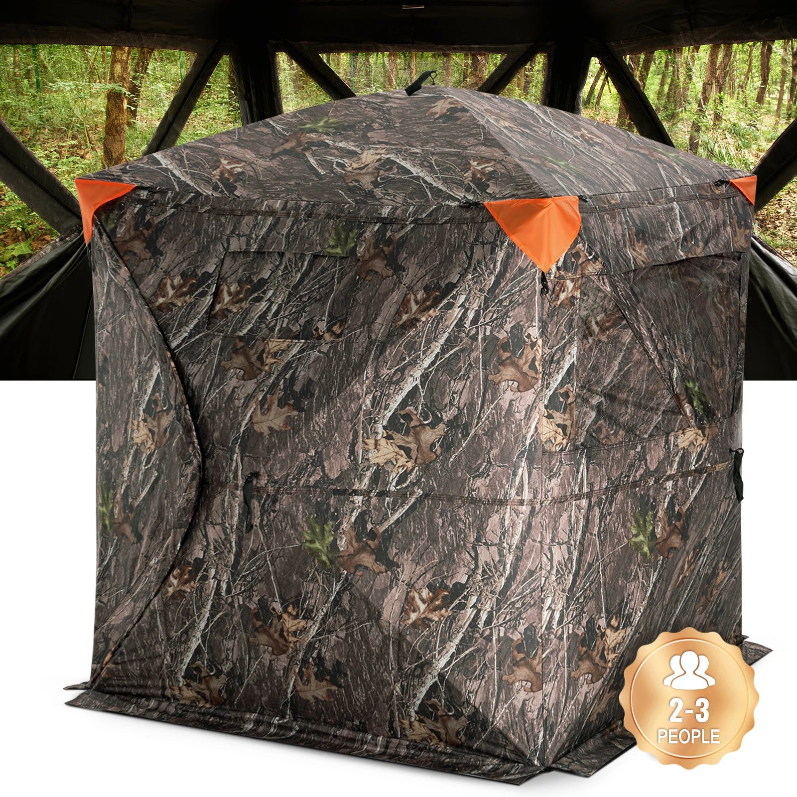 Hunting Blind 270° See Through Ground Blind