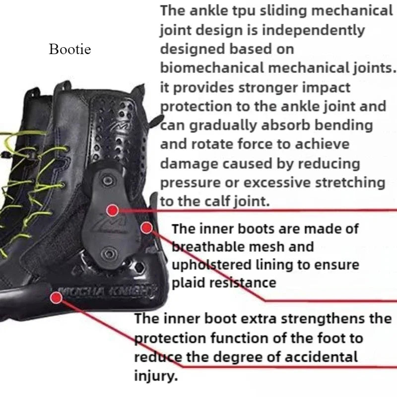 Motorcycle Track Riding Boots CE Certification