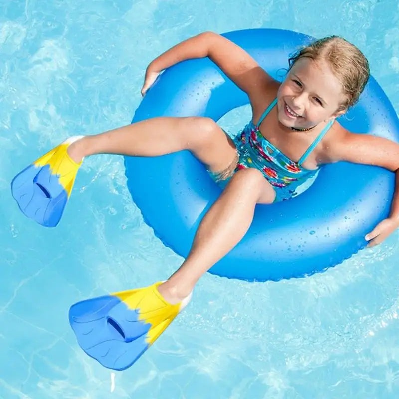Kids Diving Swim Fins Silicone