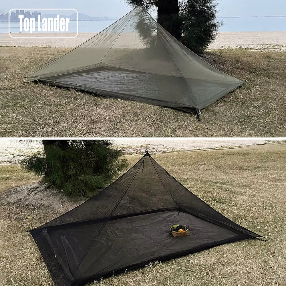 Camping Mosquito Net Pyramid Mesh Tent