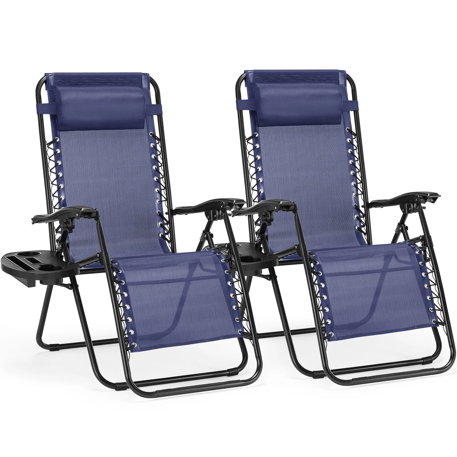 Zero Gravity Set of 2 Portable Recliner Pillow