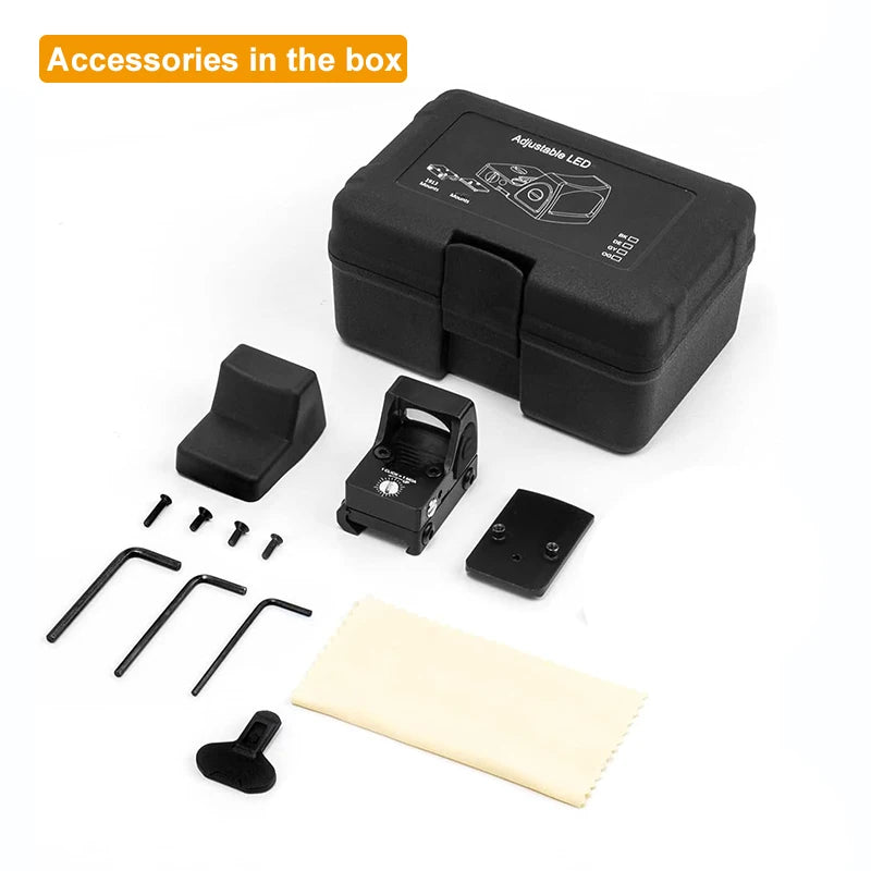 Mini Red Dot Sight Rifle Reflex Scope