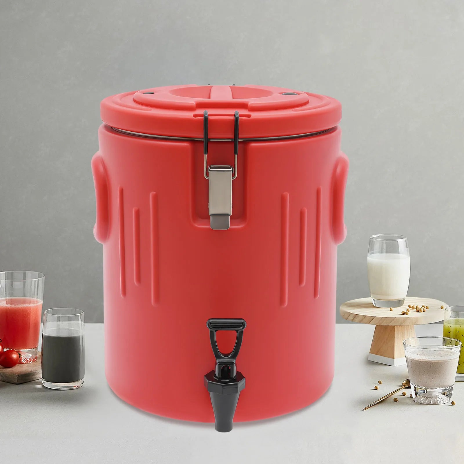 Insulated Beverage Dispenser Party Drink Cooler with Spigot