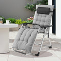 Zero Gravity Recliner Camping Patio Lounge Chair Folding