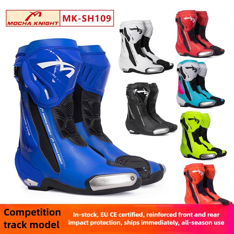 Motorcycle Track Riding Boots CE Certification