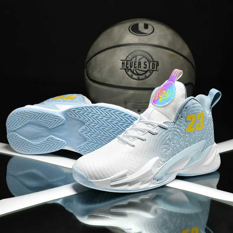 Mens Basketball Shoes Non Slip Sneakers