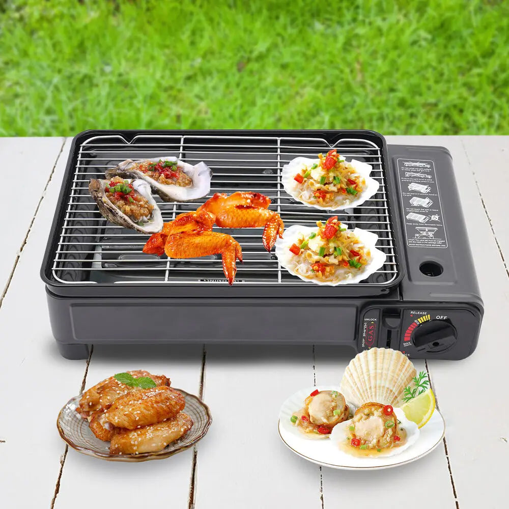 Butane Grill Portable Camping Grill