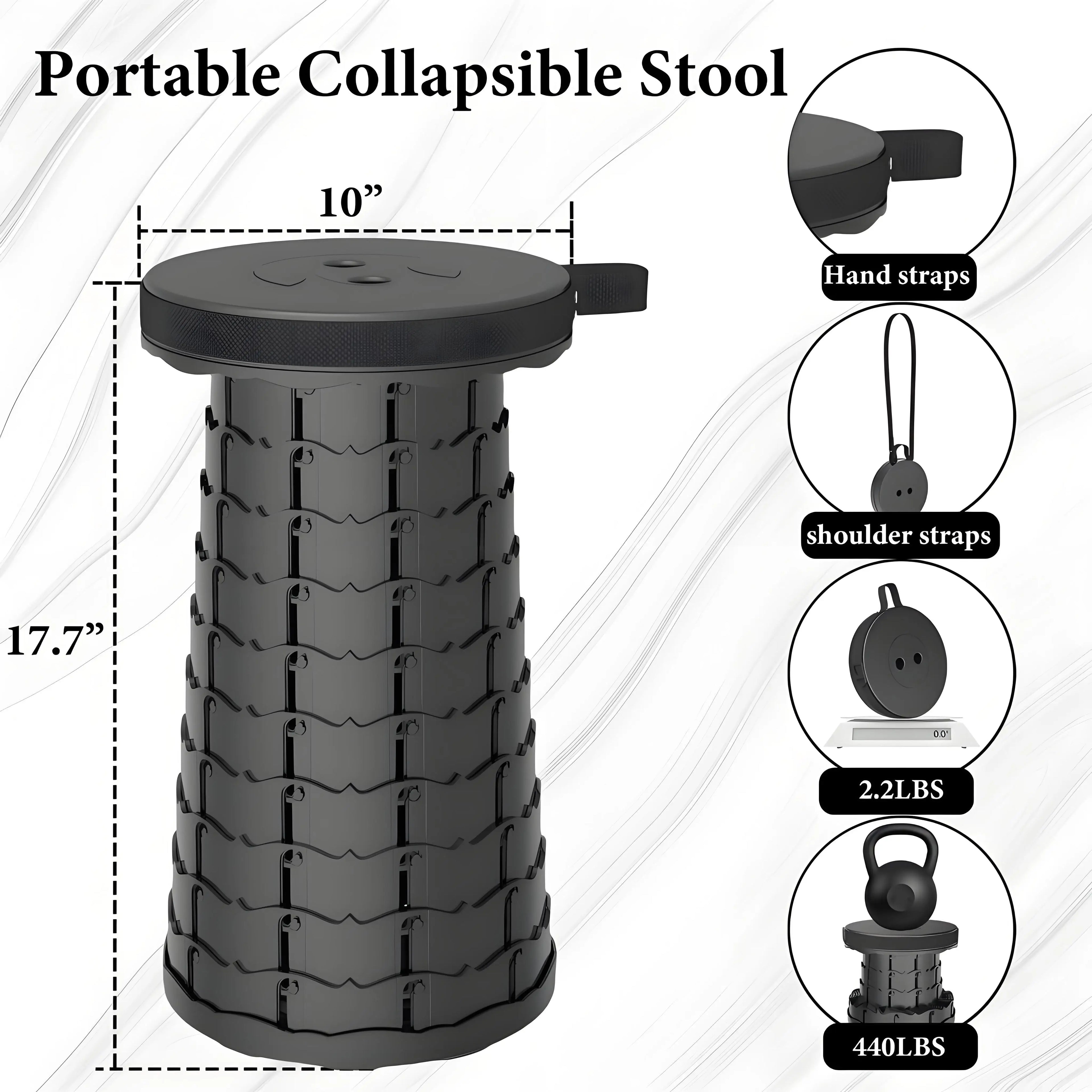 Portable Folding Stool Camping Seat
