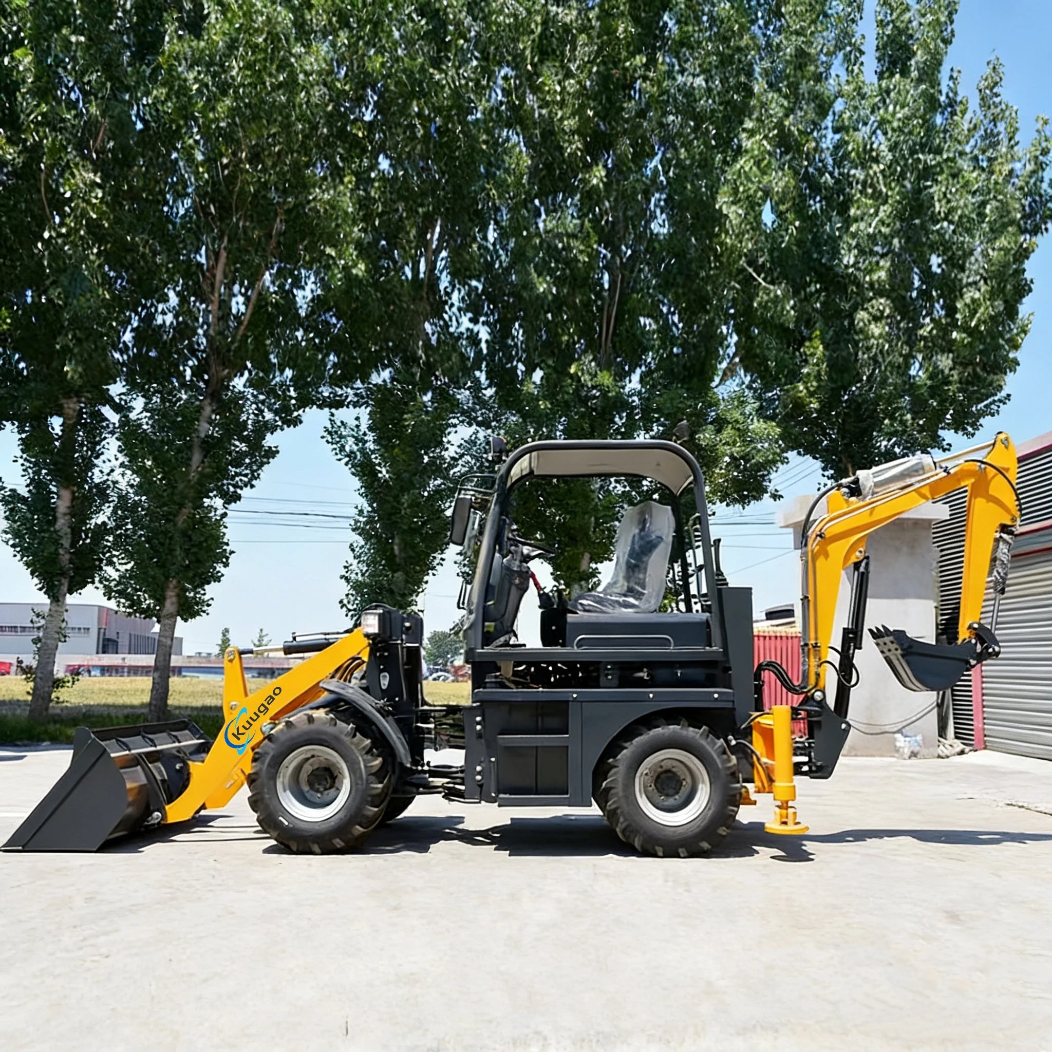 Backhoe Loader Agricultural Front Loader Mini Excavator