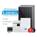30kw hybrid inverter system solar panel