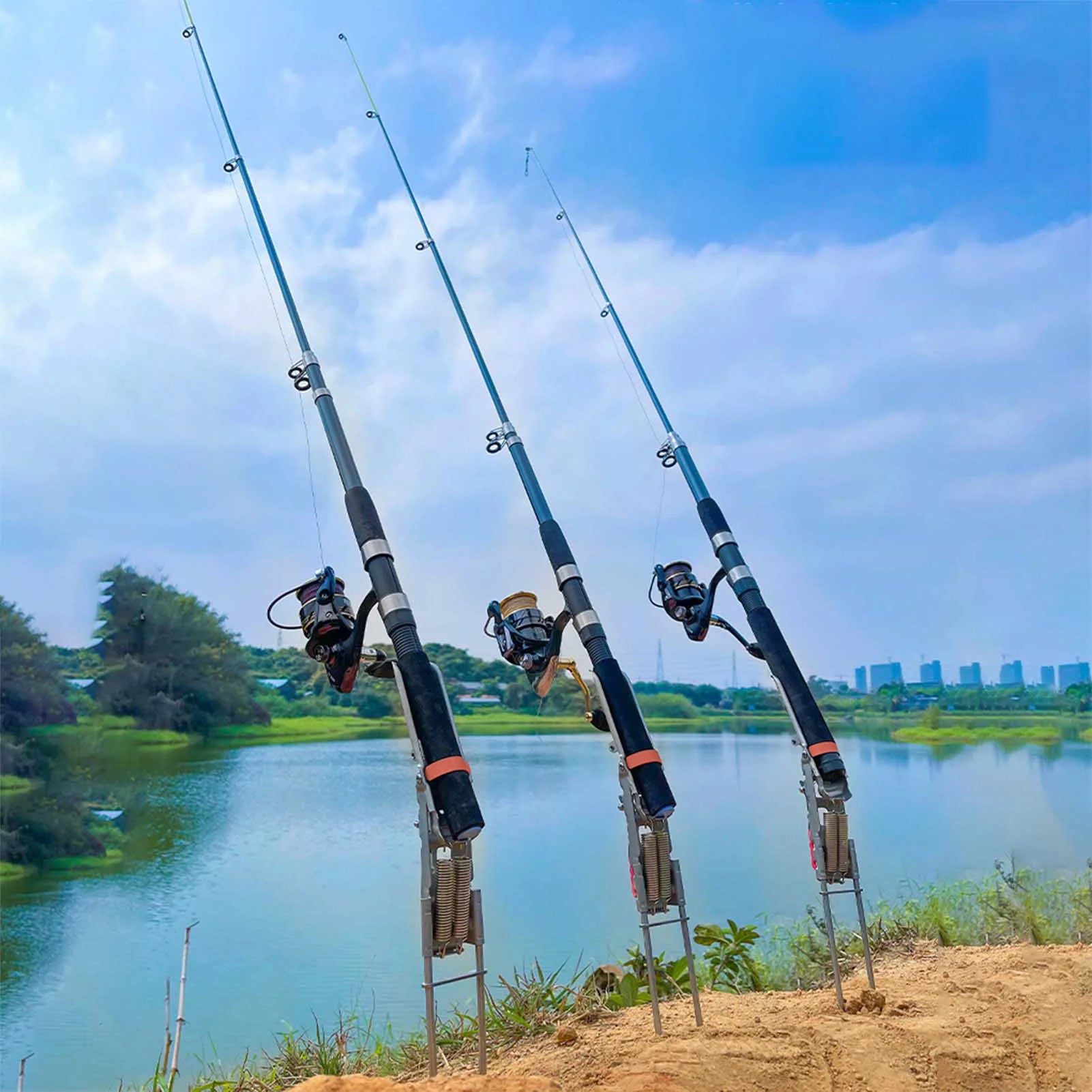 Automatic Fishing Rod Bracket Holders