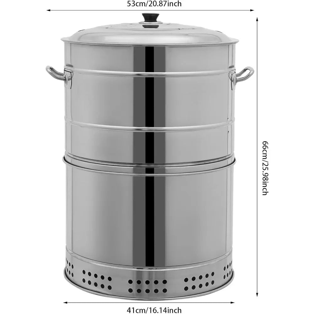 Stainless Steel Barbecue Grill Charcoal