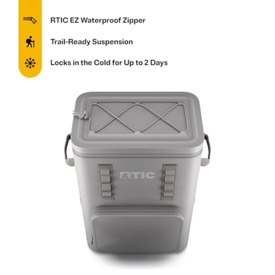 48 Can Ultra-Tough Backpack Cooler Waterproof Leak Proof