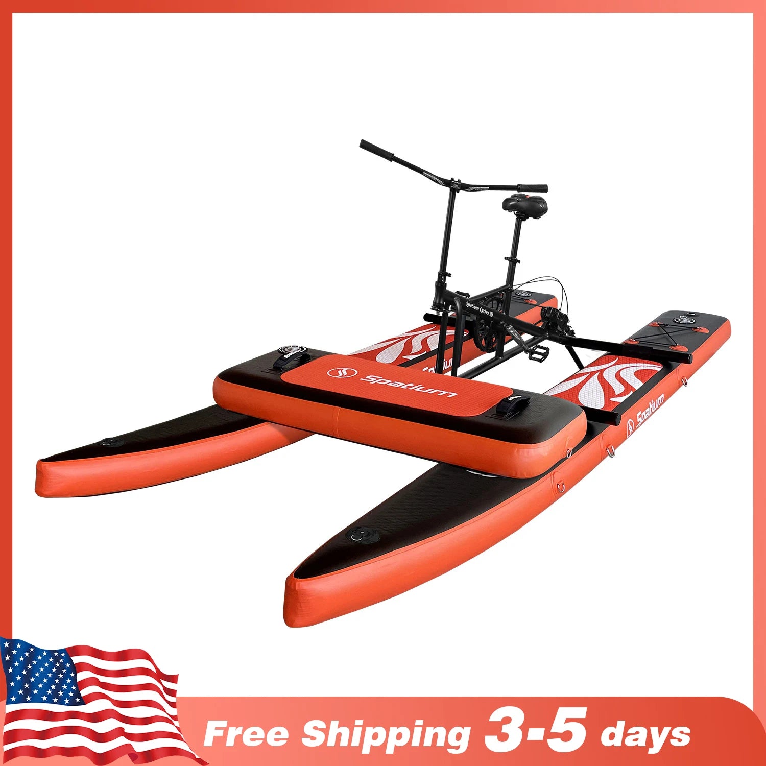 Water Bikes Inflatable Pontoon Bicycle
