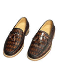 Men Leisure Crocodile Shoes