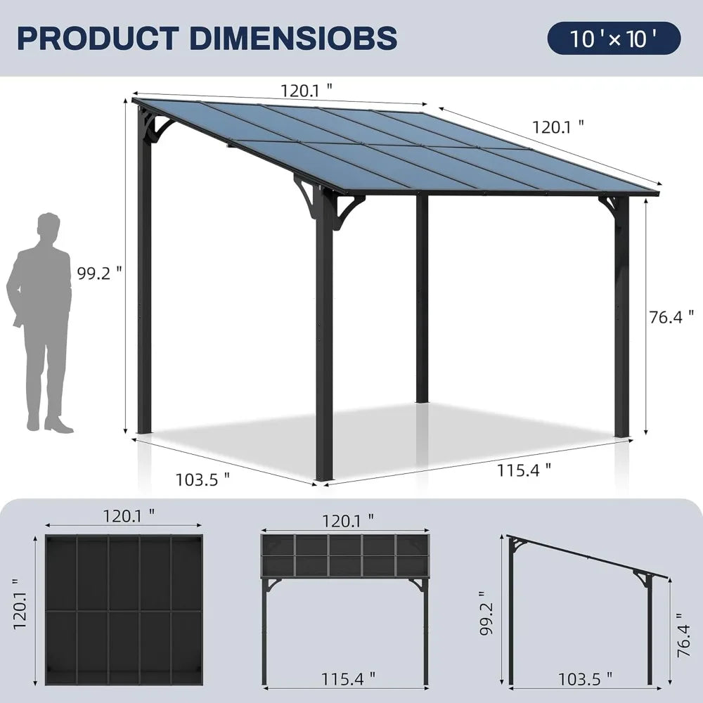 10x10FT Outdoor Gazebo