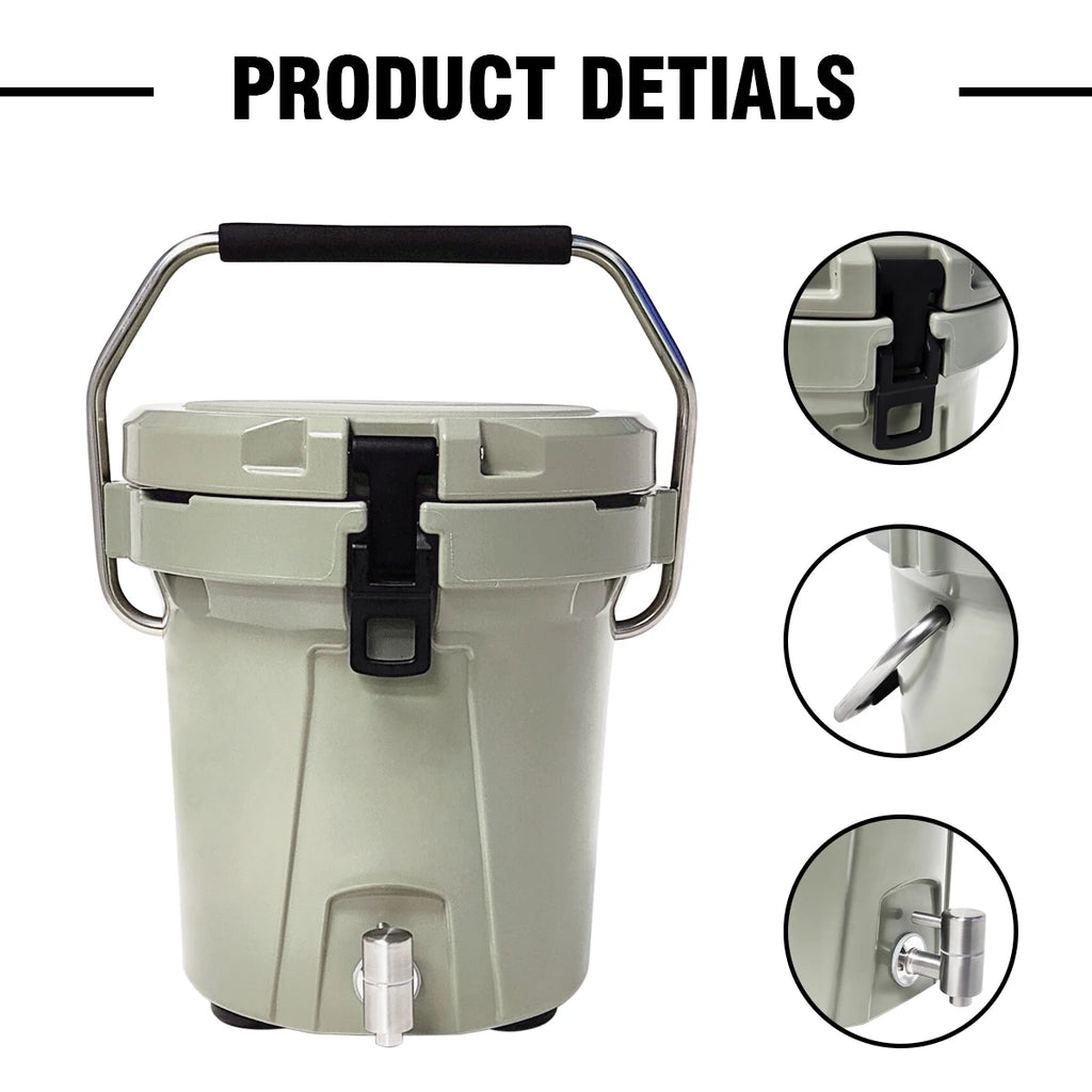 High Performance Rotomolded Beverage Ice Bucket