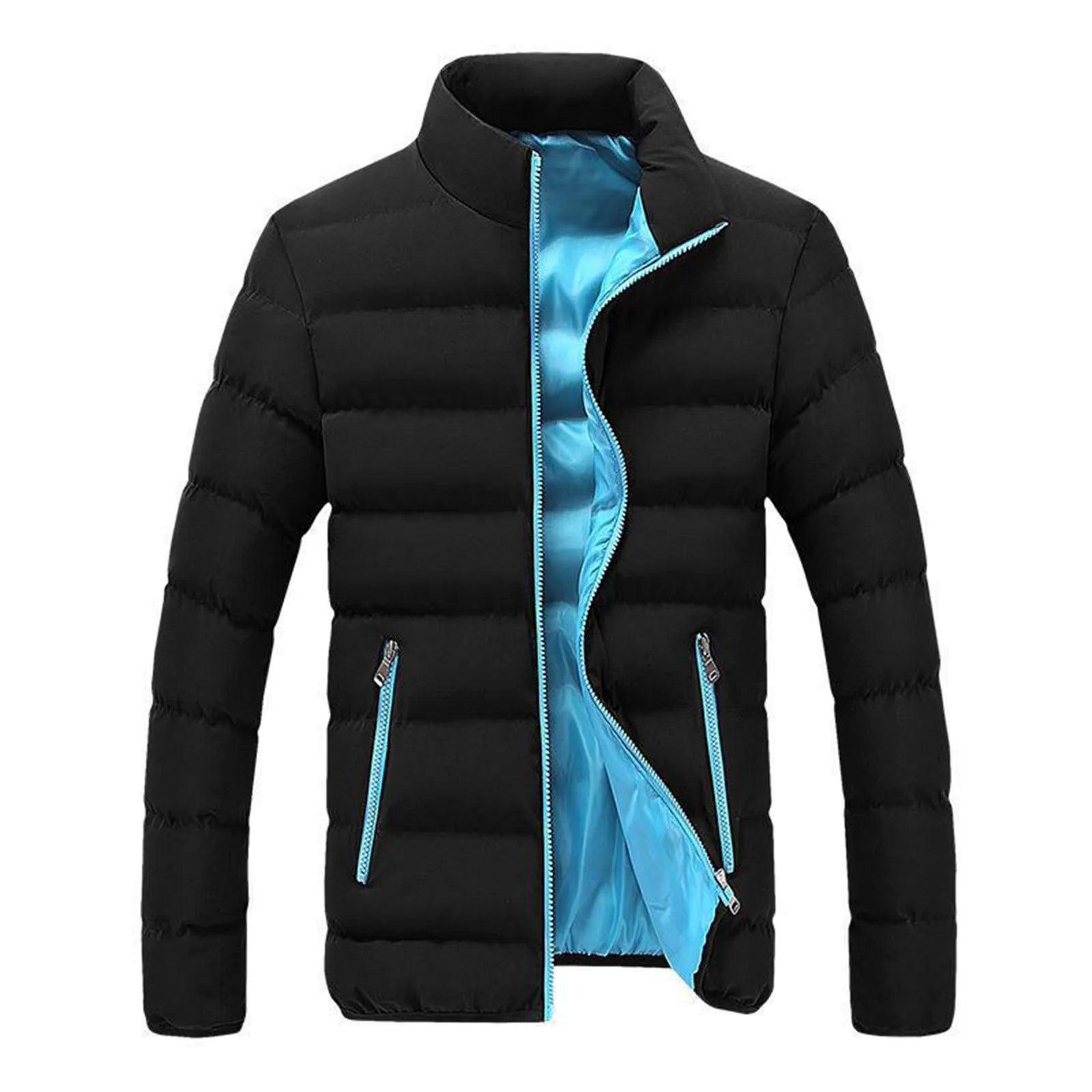 Men Winter Coats Warm Slim Fit Outerwear