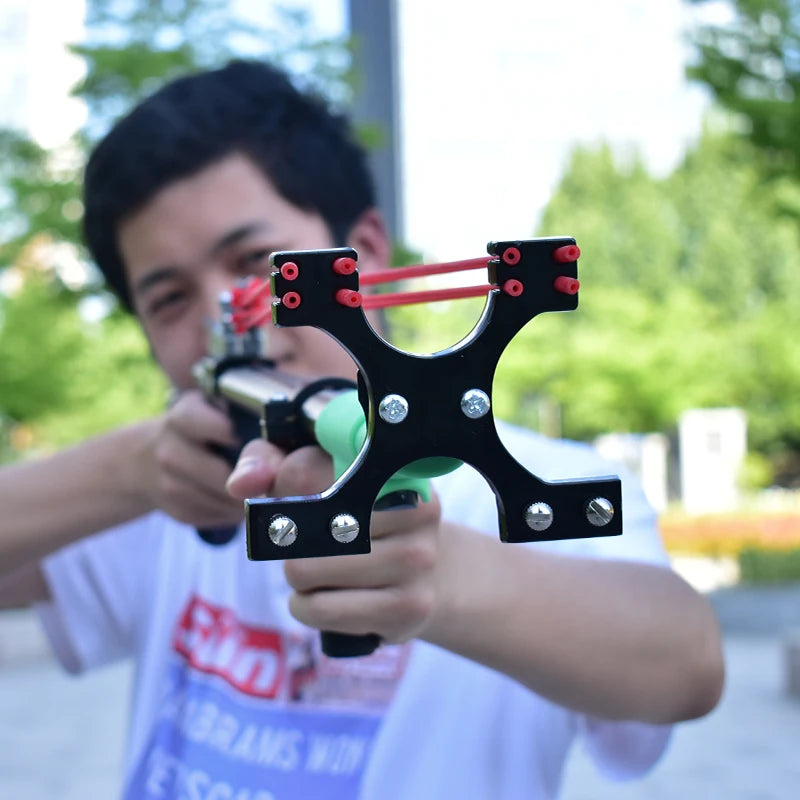 Outdoor Hunting Telescopic Slingshot Laser Sight