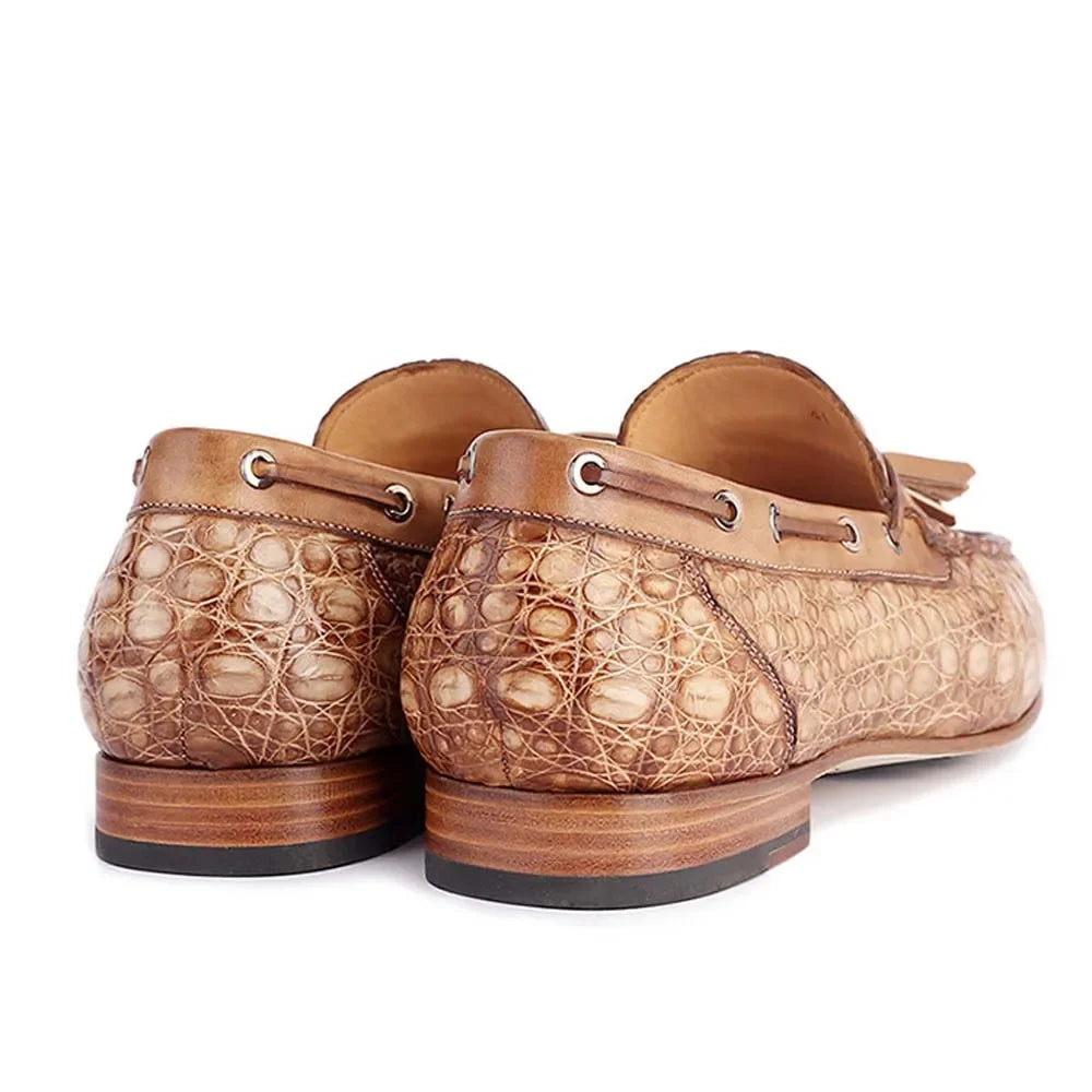 Male Crocodile Leather Shoes