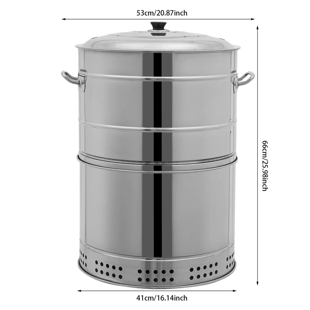 Stainless Steel Barbecue Grill Charcoal