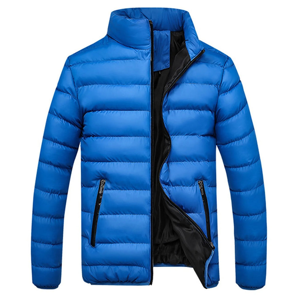 Men Winter Coats Warm Slim Fit Outerwear