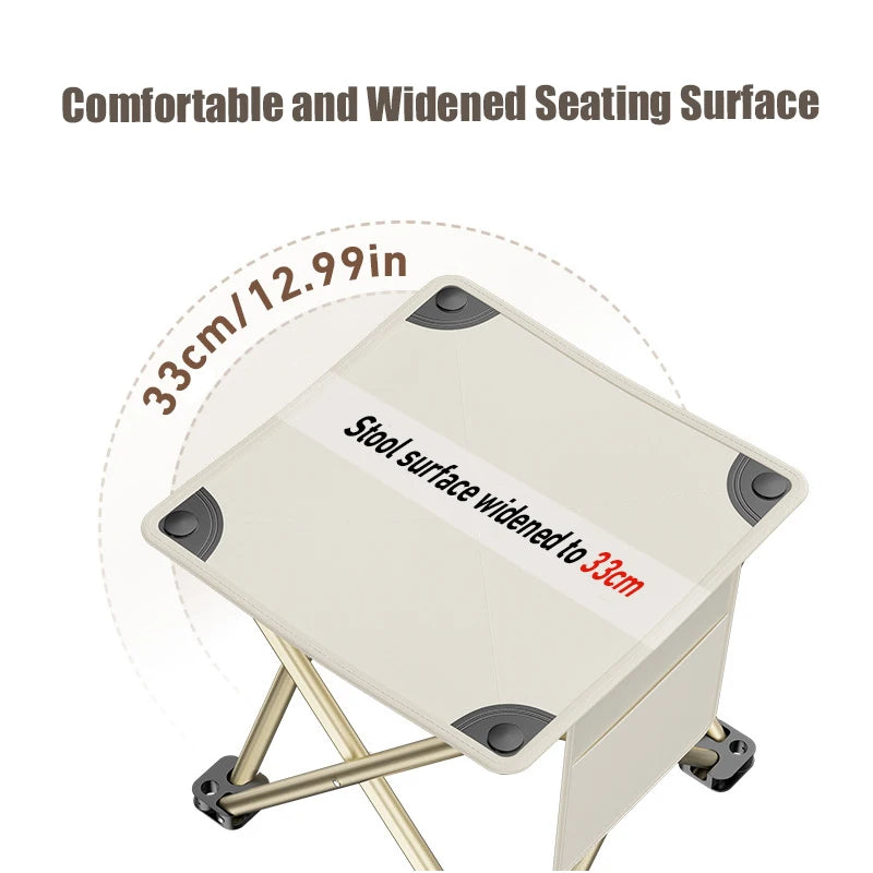Outdoor Portable Folding Stool Camping Collapsible