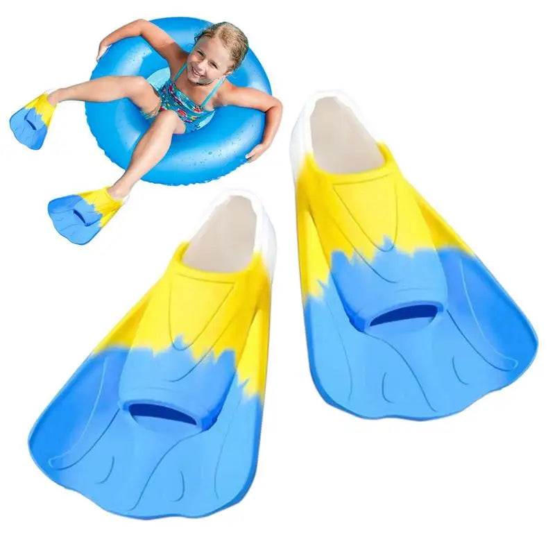 Kids Diving Swim Fins Silicone