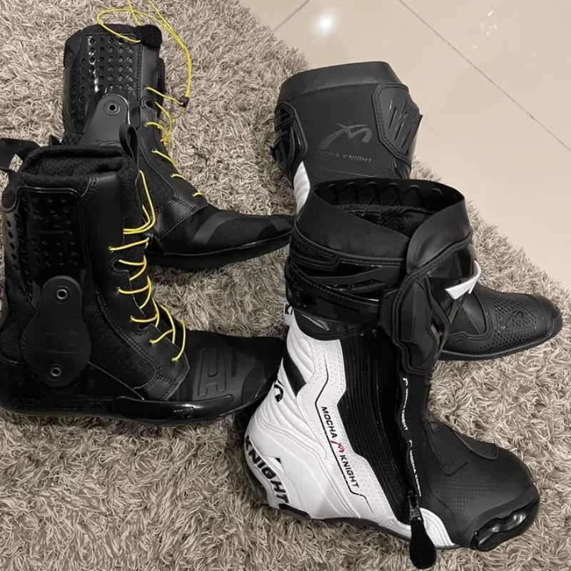 Motorcycle Track Riding Boots CE Certification