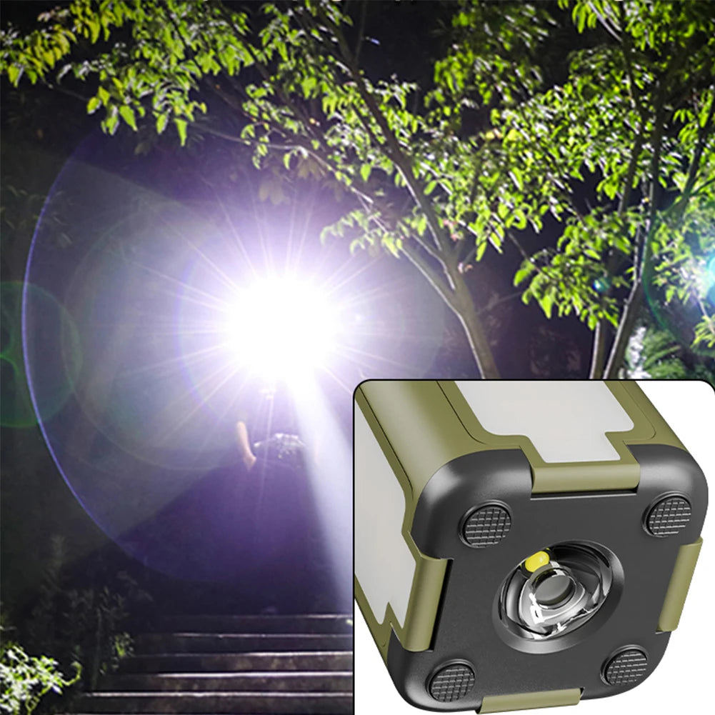 Foldable Camping Light Power Bank Rechargeable Lantern
