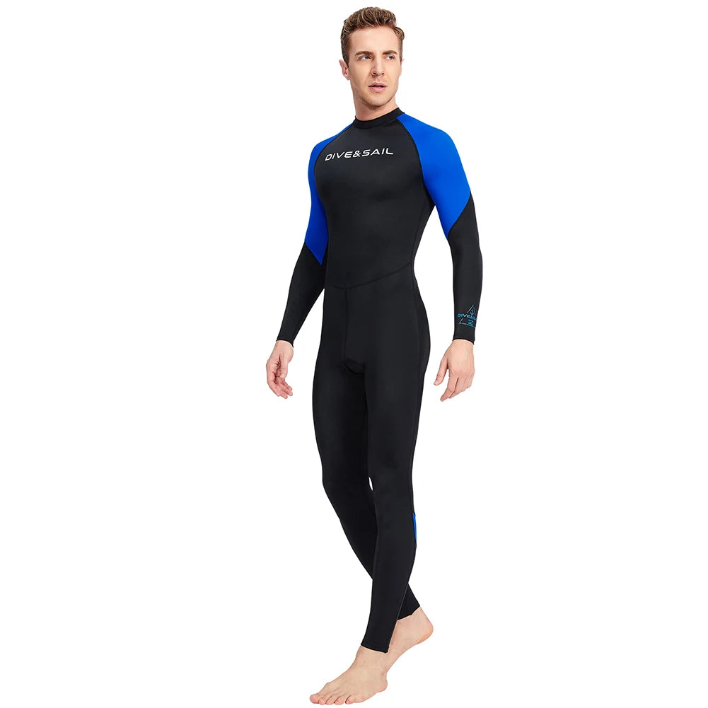 Wetsuit Men Scuba Diving Thermal Full Suit