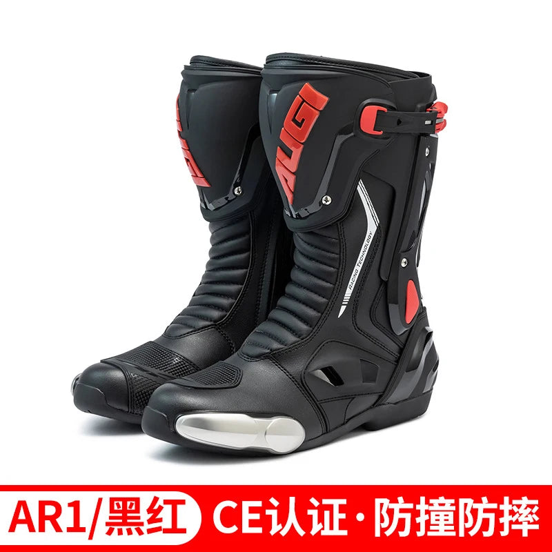 Motorcycle Boots Waterproof Impact Resistant