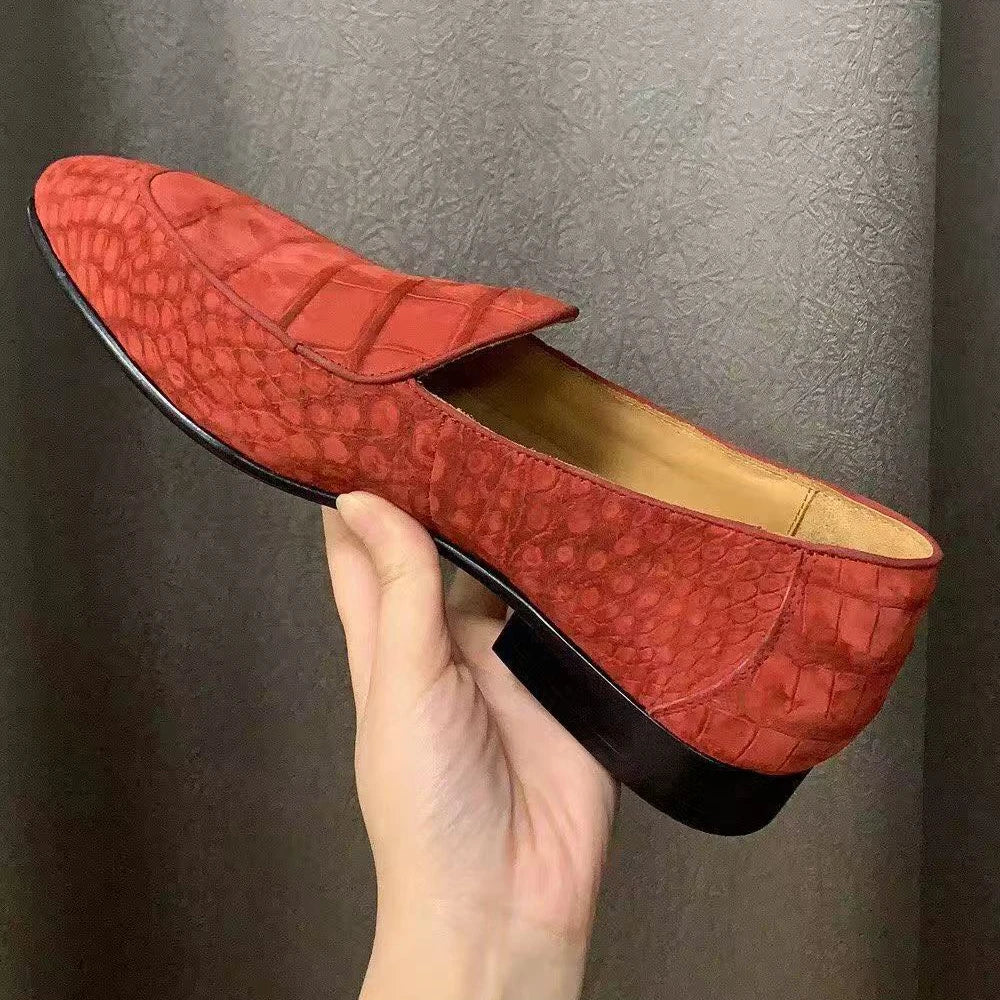 Mens Formal Crocodile Shoes