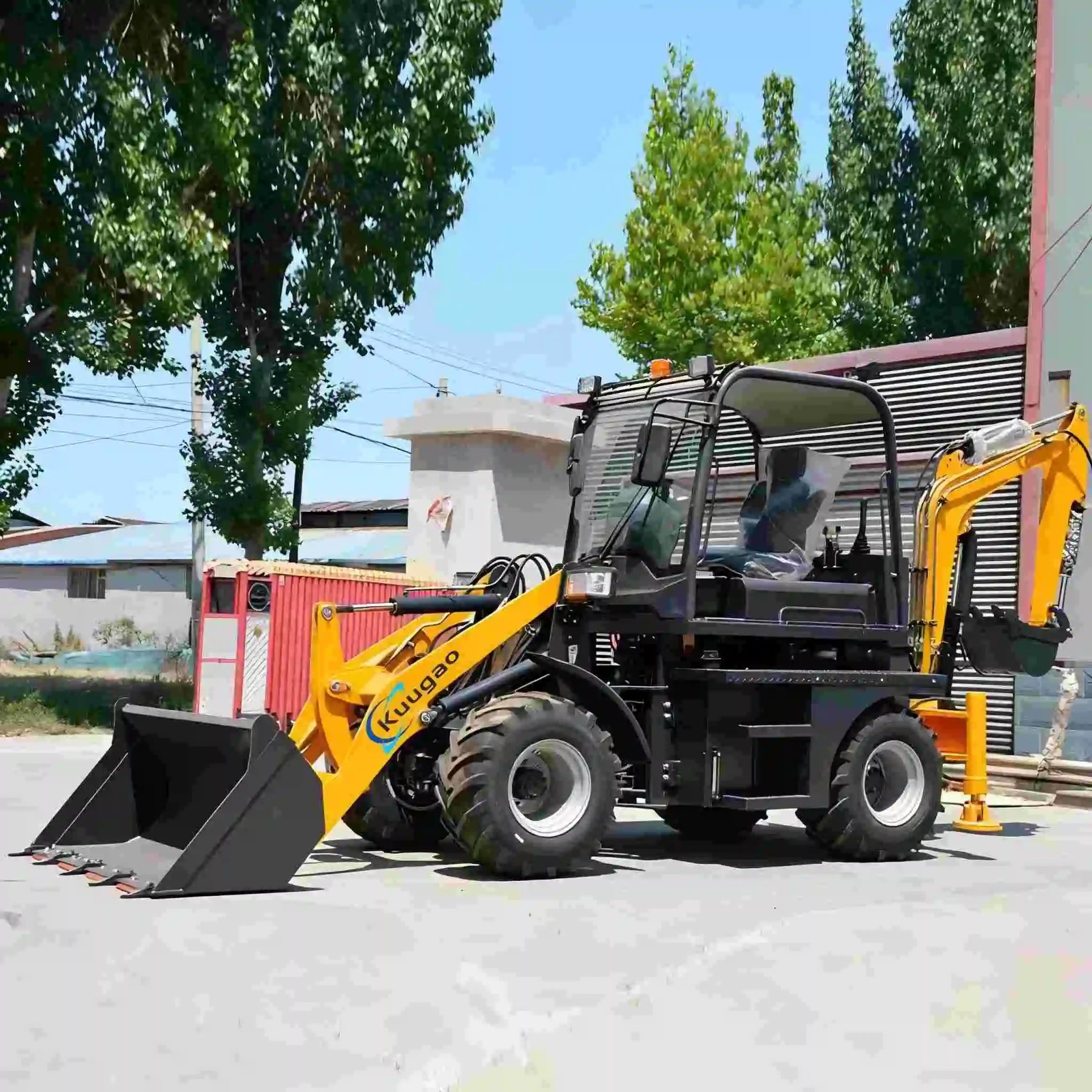 Backhoe Loader Agricultural Front Loader Mini Excavator