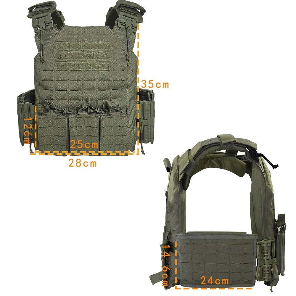 Lightweight Tactical Vest Nylon MOLLE