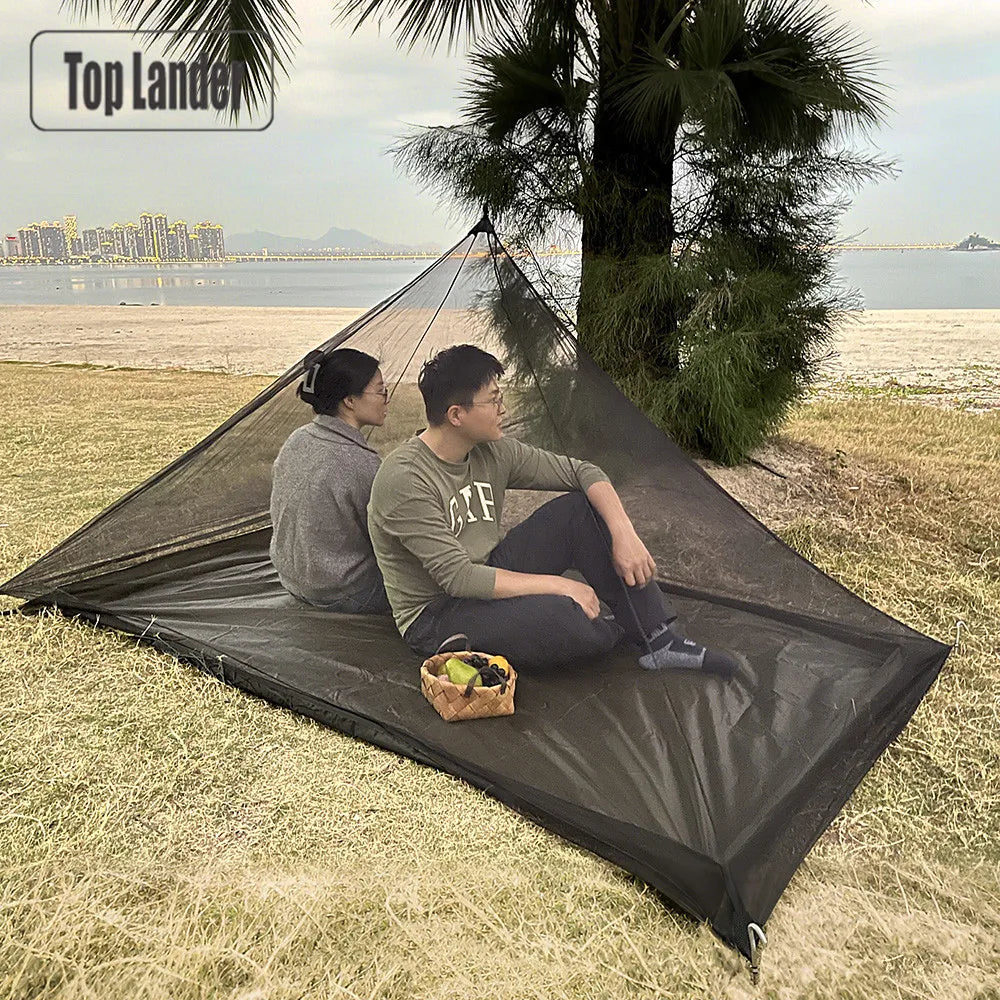 Camping Mosquito Net Pyramid Mesh Tent