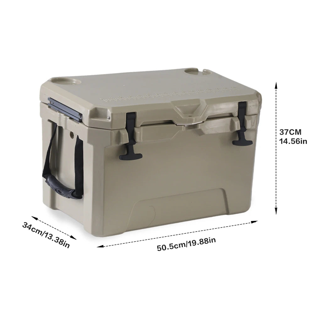 22L Insulated Cooler Rotomolded Portable